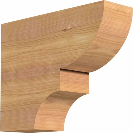 Ekena Millwork Ridgewood Smooth Rafter Tail, Western Red Cedar, 3 1/2"W x 10"H x 12"L RFT04X10X12RID00SWR